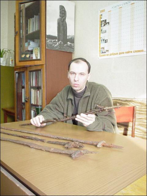 докторант кафедры археологии и этнографии АлтГУ В.В. Горбунов
